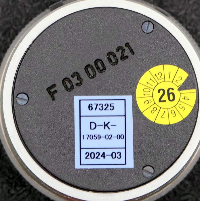 Bild des Artikels KÄFER-Feinzeiger-0,001/1mm-Skalenteilungswert-1µm-Hub-1mm-+-Messkugeleinsatz