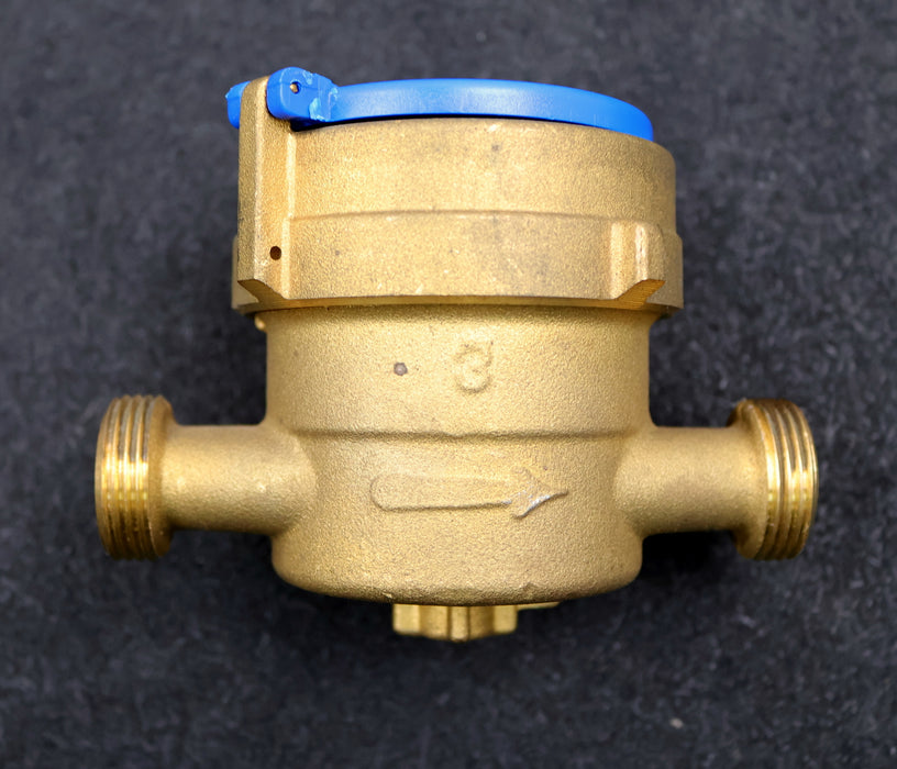 Bild des Artikels SISMA-Wasserzähler-Qn-1,5m³/h-B-H-30°C-16bar-Baulänge-110mm-Außengewinde-3/4''