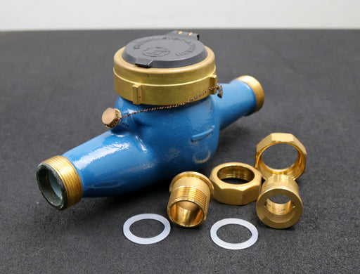 Bild des Artikels HYDROMETER-ANSBACH-Wasserzähler-Qn-6m³/h-PN16-Baulänge-260mm-Außengewinde-1''