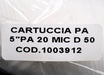 Bild des Artikels 5x-Filtereinsatz-gewickelt-5-PA-20-d-50-für-Filtertyp-107-mit-5cm-Ø-20µm-5''
