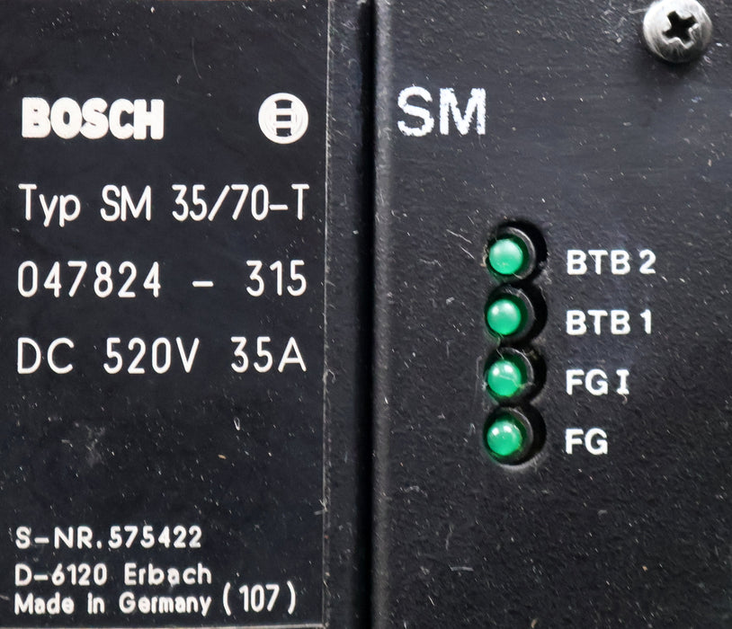 Bild des Artikels BOSCH-Servomodul-SM-35/70-T-Nr.-047824-315-520VDC-35A-ohne-Prüfkarte-geprüft!