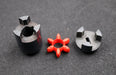 Bild des Artikels KTR-Kupplung-für-Pumpe-PR2-195-Gr.-80-rot-L=-67,6mm-AußenØ-40mm-unbenutzt
