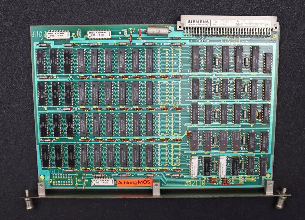 Bild des Artikels SIEMENS-Platine-Typ-03210-BA-Fert.Stand-A-gebraucht