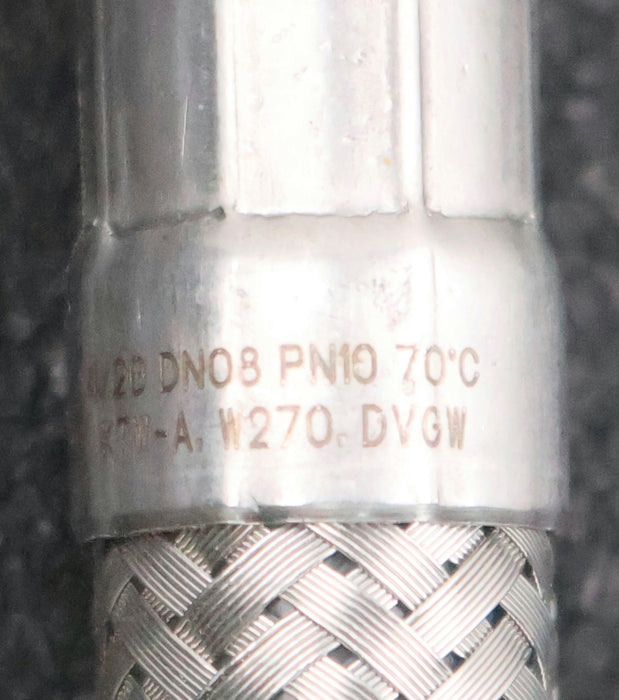 Bild des Artikels RIFLEX-2x-Panzerschlauch-für-Trinkwasser-geeignet-Länge-910mm-PN10-TR08