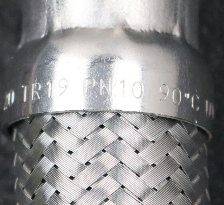 Bild des Artikels Panzerschlauch-Trinkwasser-geeignet-Länge-600mm-Überwurfmutter-beidseitig-1''