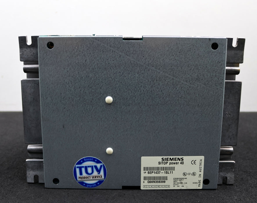 Bild des Artikels SIEMENS-SITOP-power-40-Stromversorgung-6EP1437-1SL11-E-Stand:-6-gebraucht