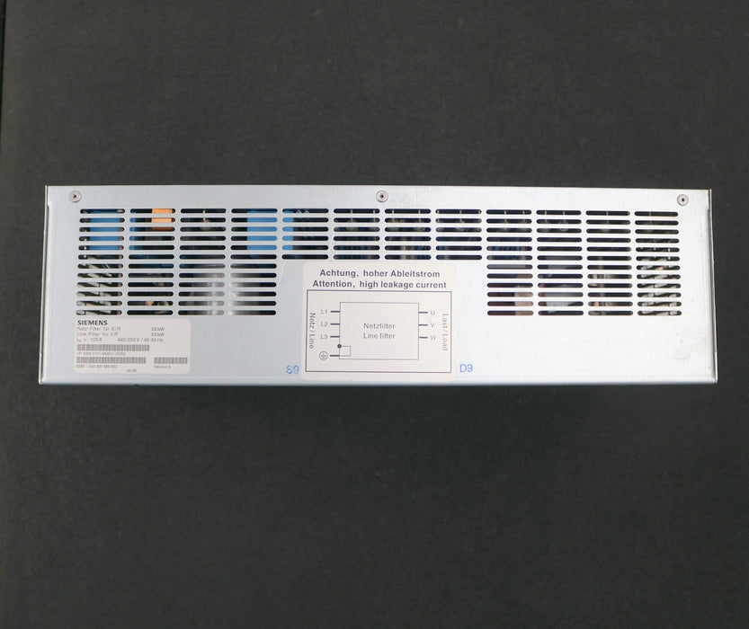 Bild des Artikels SIEMENS-Netz-Filter-für-E/R-55kW-6SN1111-0AA01-2DA0-IN=103A-440/250V-/-45-65Hz