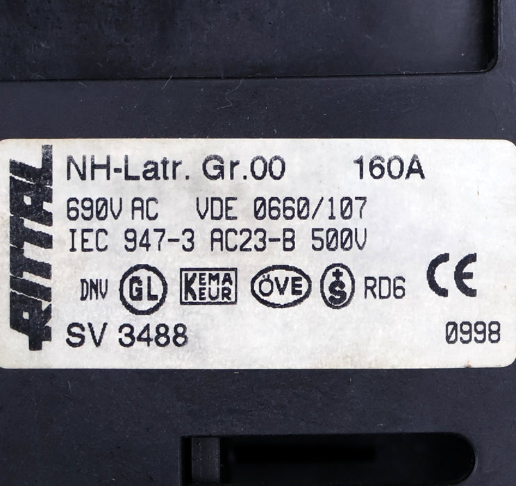 Bild des Artikels RITTAL-Sicherungslasttrenner-SV-3488-Gr.-00-160A-690VAC-gebraucht