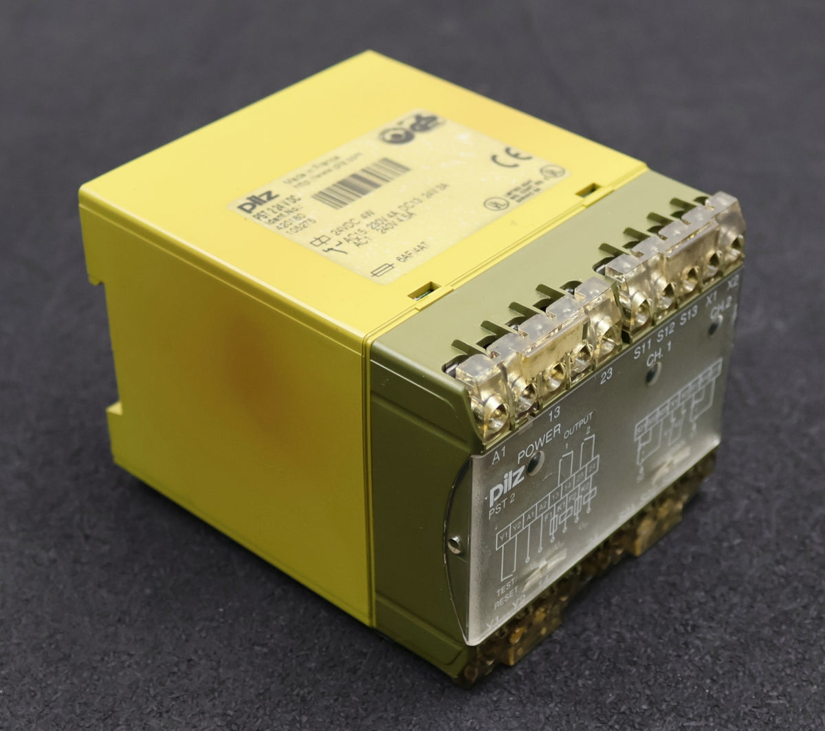 PILZ Sicherheitsrelais PST 2 24VDC Id.Nr. 420180 24VDC 4W 230V 4A gebr PILZ Sicherheitsrelais PST 2 24VDC Id.Nr. 420180 24VDC 4W 230V 4A gebr