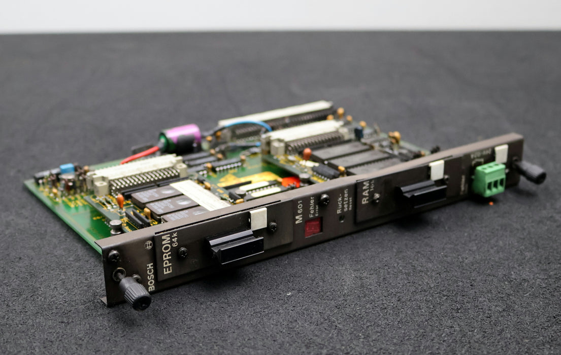 Bild des Artikels BOSCH-Zentraleinheit-M-601-Mat.Nr.-064837-105401-+-RAM-16k-+-EPROM-64k