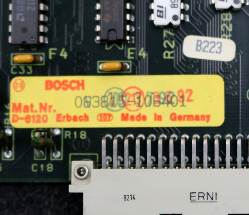 Bild des Artikels BOSCH-Zentraleinheit-ZE612-Mat.Nr.-063815-106401-mit-2-Schlüssel-gebraucht