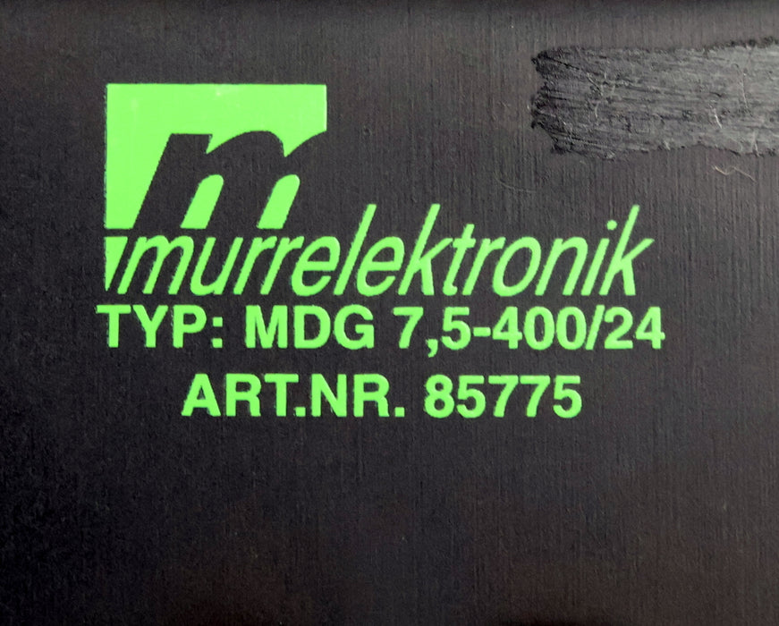 Bild des Artikels MURR-ELEKTRONIK-Transformator-Typ-MDG-7,5-400/24-Art.Nr.-85775-Input-3x-400VAC