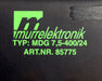 Bild des Artikels MURR-ELEKTRONIK-Transformator-Typ-MDG-7,5-400/24-Art.Nr.-85775-Input-3x-400VAC