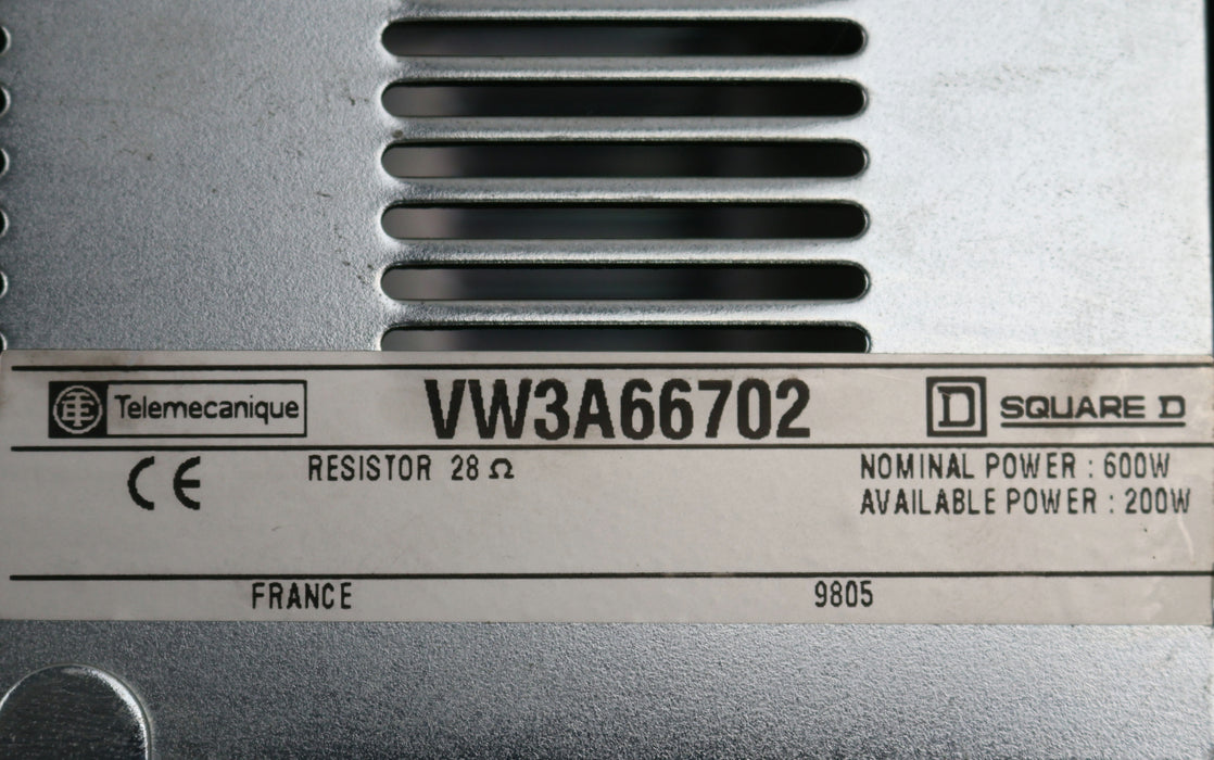 Bild des Artikels TELEMECANIQUE-Bremswiderstand-Typ:-VW3A66702-nominal-Power-600W