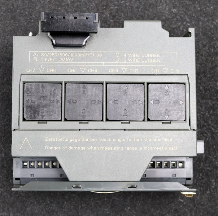 Bild des Artikels SIEMENS-SIMATIC-S7-analog-Input-Module-6ES7331-7KF02-0AB0-E-Stand-5-gebraucht
