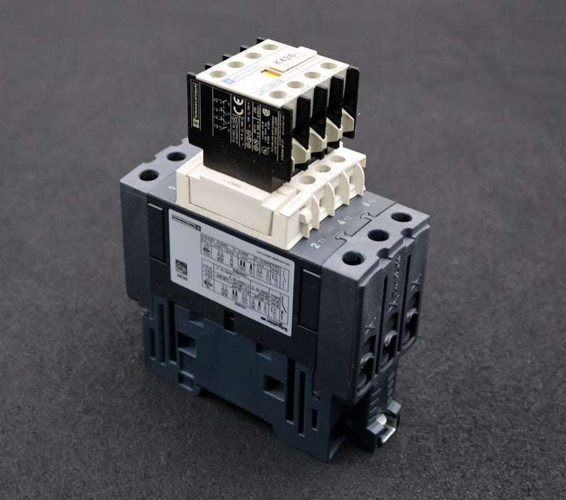 Bild des Artikels SCHNEIDER-ELECTRIC-Leistungsschütz-LC1D50A-80A-690V-6kV-Spulenspannung-24V