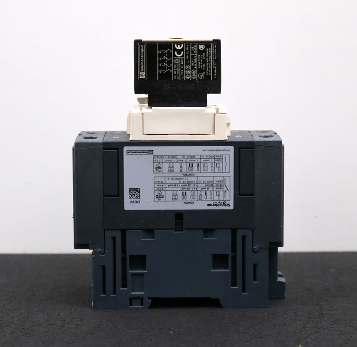 Bild des Artikels SCHNEIDER-ELECTRIC-Leistungsschütz-LC1D50A-80A-690V-6kV-Spulenspannung-24V