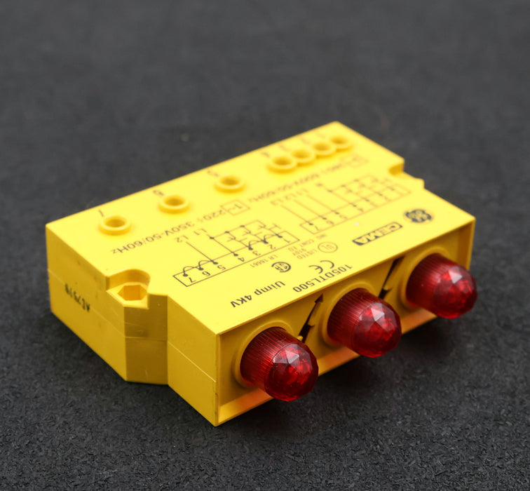 Bild des Artikels GENERAL-ELECTRIC-CEMA-105DTL500-Signaleinheit-Uimp-4kV-380/600V-50/60Hz
