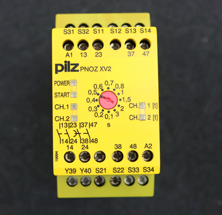 Bild des Artikels PILZ-Sicherheitsrelais-PNOZ-XV2-3/24VDC-2S-2SZ-Id.Nr.-774502-24VDC-4,5W