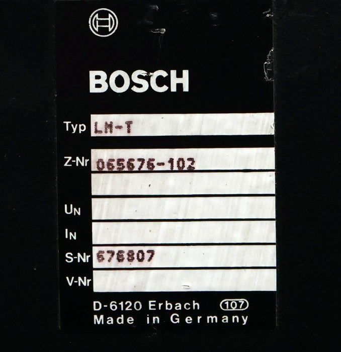 Bild des Artikels BOSCH-Typ-LM-T-Modul-065676-102-gebraucht-!-repariert-2025-repaired-!