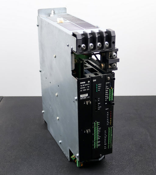 Bild des Artikels BOSCH-Servomodul-Typ-SM-25/50-TA-055130-112-520VDC-25A-mit-Prüfkarte-gebraucht