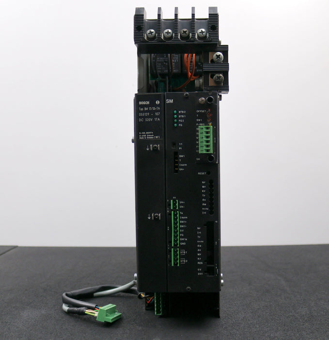 Bild des Artikels BOSCH-Servomodul-Typ-SM-17/35-TA-055129-107-520VDC-17A-ohne-Prüfkarte-gebraucht