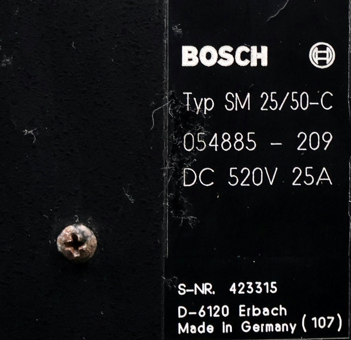 Bild des Artikels BOSCH-Servomodul-Typ-SM-25/50-C-054885-209-520VDC-25A-gebraucht