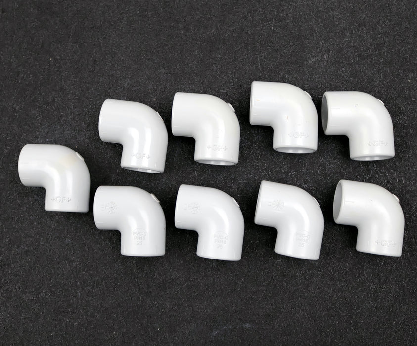 Bild des Artikels GEORG-FISCHER-9x-Winkel-90°-Art.Nr.-723-100-107-InnenØ-25mm-PN16-PVC-C-unbenutzt
