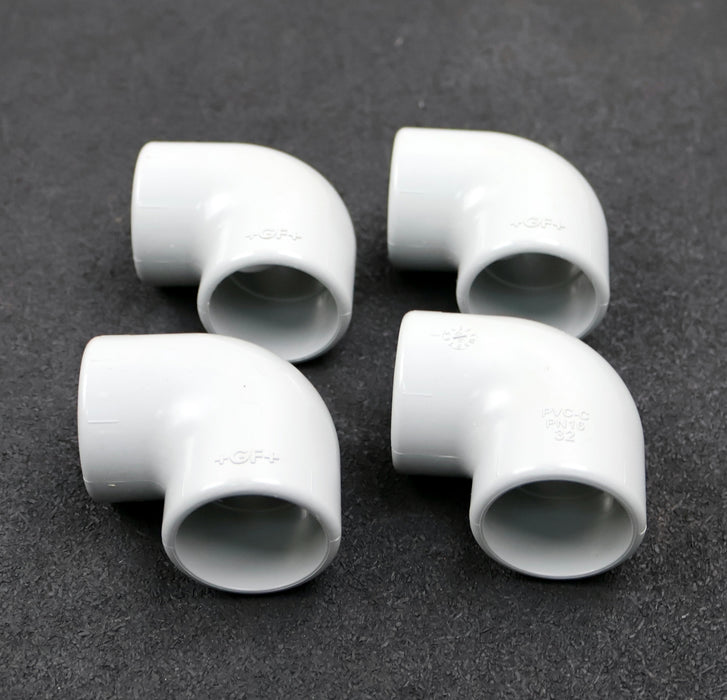 Bild des Artikels GEORG-FISCHER-4x-Winkel-90°Art.Nr.-723-100-108-InnenØ-32mm-PN16-PVC-C-unbenutzt