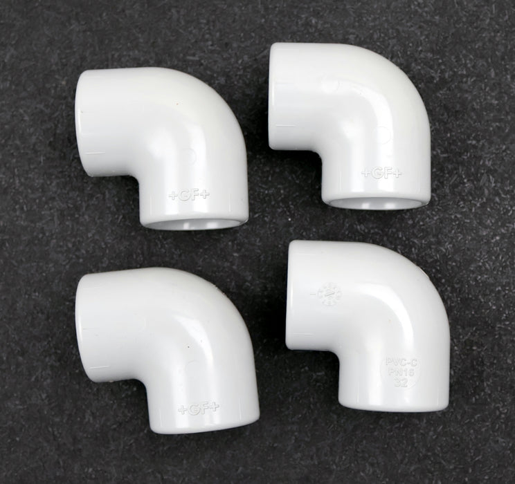 Bild des Artikels GEORG-FISCHER-4x-Winkel-90°Art.Nr.-723-100-108-InnenØ-32mm-PN16-PVC-C-unbenutzt