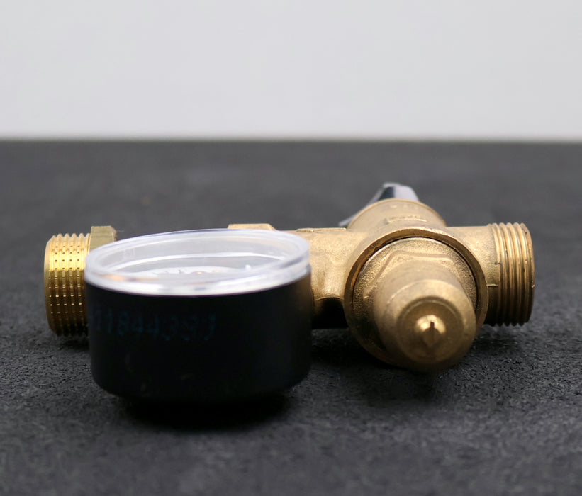Bild des Artikels Füllventil-mit-Manometer-Anschlüsse-26mm-AG-/-15mm-IG-3/4''-AG-Anzeige-bis-6bar