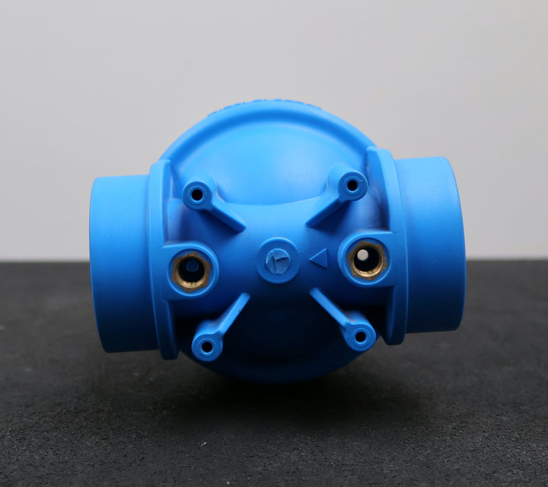 Bild des Artikels Filtergehäuse-Länge-10''-Messinganschlüsse-1-1/2''-Filtertasse-weiß-unbenutzt