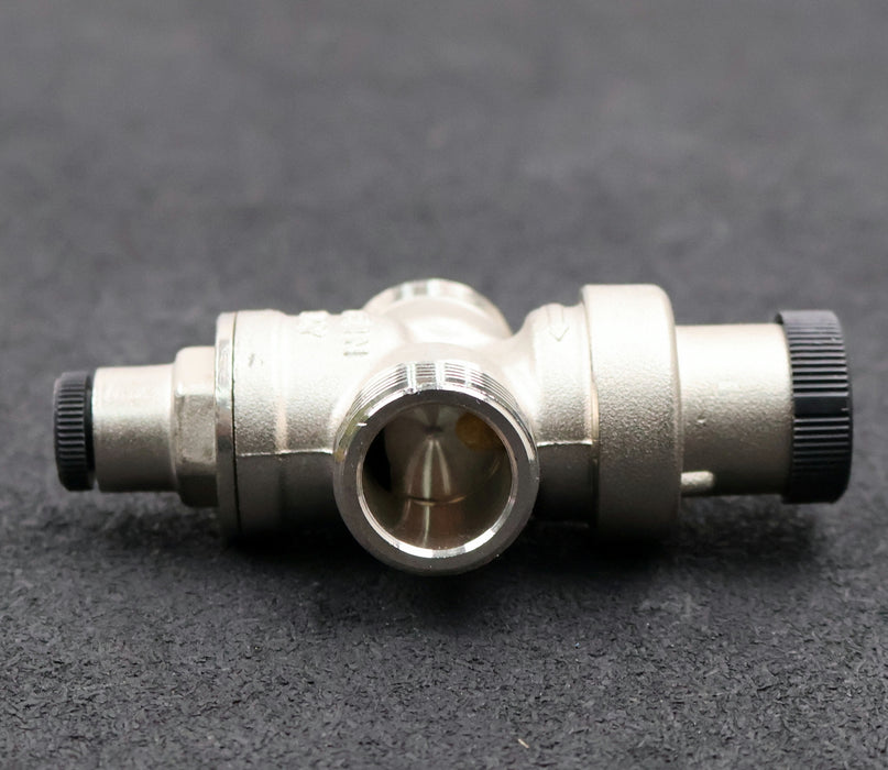 Bild des Artikels MINIBRASS-M.M.-Wasserdruckminderer-15PN-3/4DN-Material-Messing-vernickelt