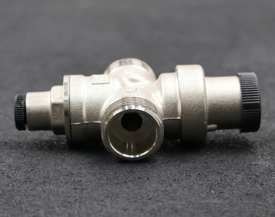 Bild des Artikels MINIBRASS-M.M.-Wasserdruckminderer-15PN-3/4DN-Material-Messing-vernickelt