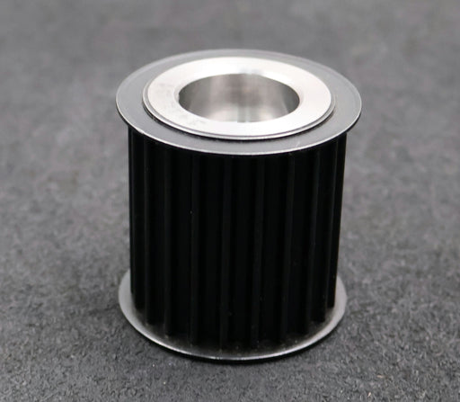 Bild des Artikels Stahl-Zahnriemenscheibe-toothed-pulley-mit-beidseitigen-Bordscheiben-M8-22