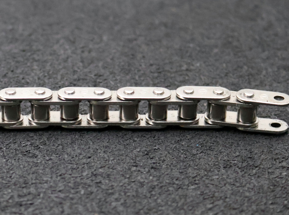 Bild des Artikels Edelstahl-Rollenkette-06B-1-Profil:-3/8"-x-7/32"-Länge:-1090mm-unbenutzt