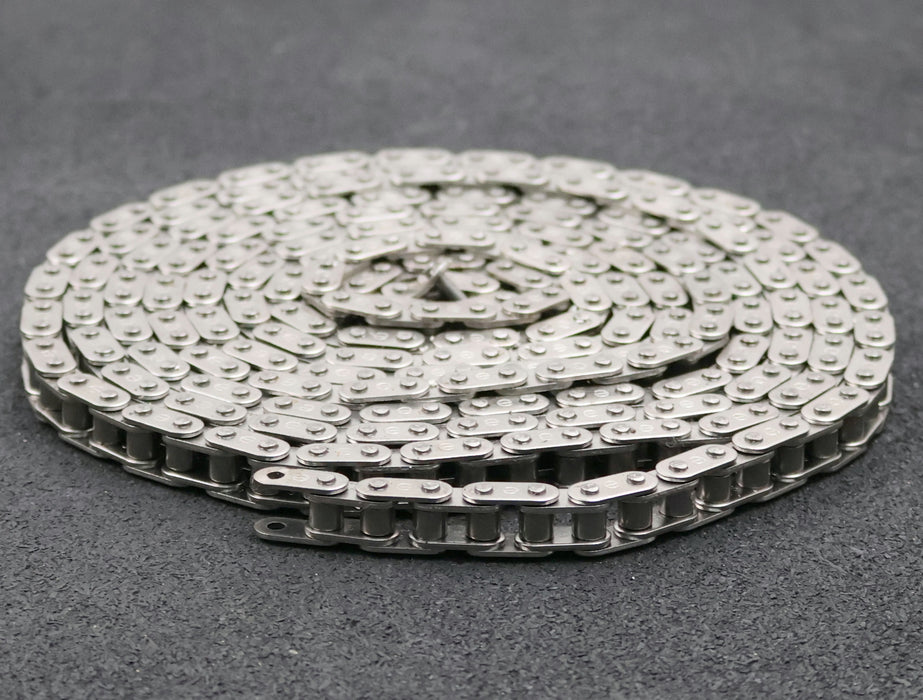 Bild des Artikels Edelstahl-Rollenkette-06B-1-Profil:-3/8"-x-7/32"-Länge:-2890mm-unbenutzt