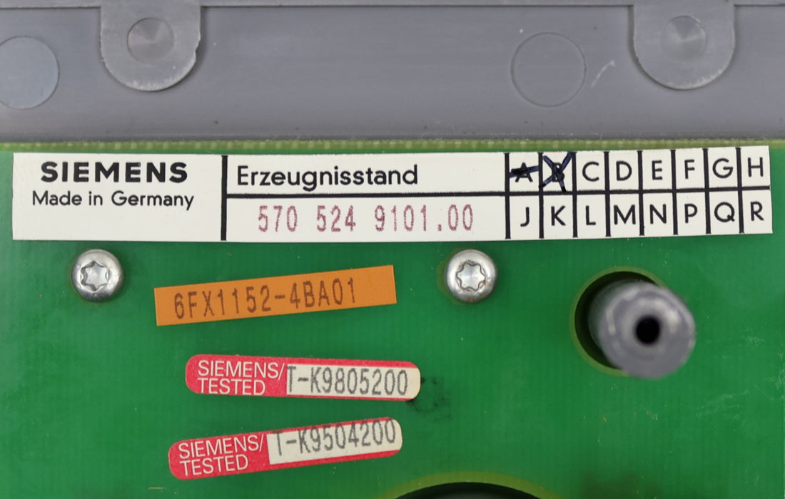 Bild des Artikels SIEMENS-SINUMERIK-840-C-Maschienensteuertafel-M-6FC5103-0AD03-0AA0