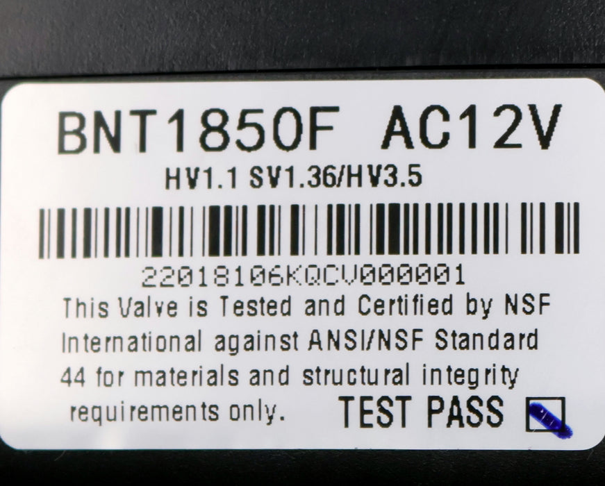 Bild des Artikels Ventil-für-Wasserenthärtungsanlage-BNT1850F-12VAC--HV1.1SV1.36/HV3.5