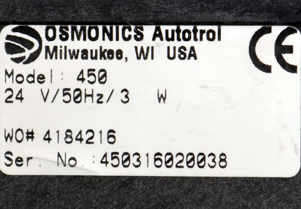 Bild des Artikels OSMONICS-AUTOTROL-Impuls-Timer-Typ-450-für-AUTOTROL-Ventil-24V-50Hz-3W