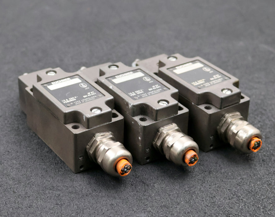 Bild des Artikels EUCHNER-3x-Positionsschalter-NG1RG-510-10A-250VAC-IP67-gebraucht-Gewicht-1kg