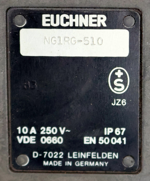 Bild des Artikels EUCHNER-3x-Positionsschalter-NG1RG-510-10A-250VAC-IP67-gebraucht-Gewicht-1kg