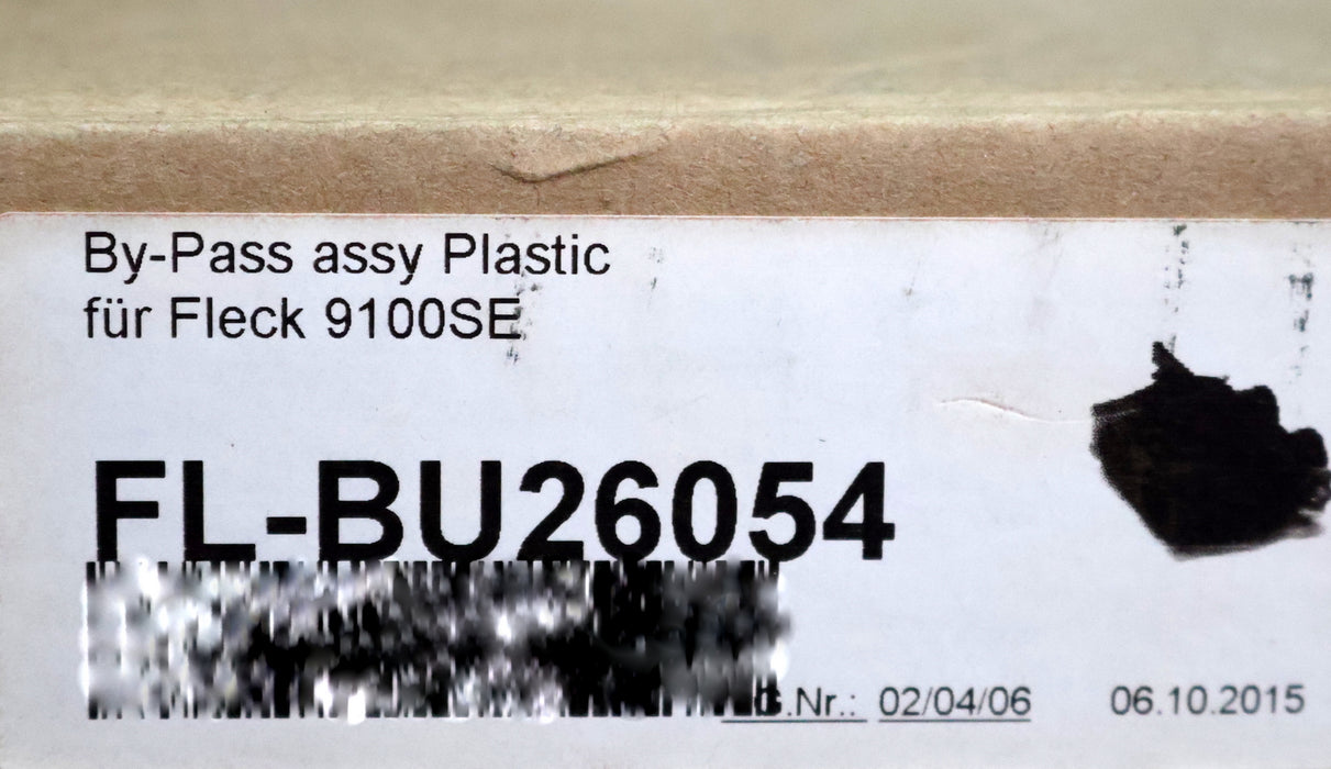 Bild des Artikels BKG-Kunststoff-Bypass-Ventil-für-Fleck-Ventil-FL-26054-unbenutzt