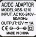 Bild des Artikels 4x-AC/DC-Netzteil-Adapter-XBS-1210-Input:-100-240VAC-1,2A-50-60Hz-Output-12VDC