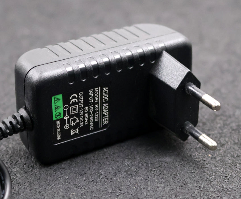 Bild des Artikels 4x-AC/DC-Netzteil-Adapter-RY-1220-Input:-100-240VAC-50-60Hz-Output-12VDC-2A