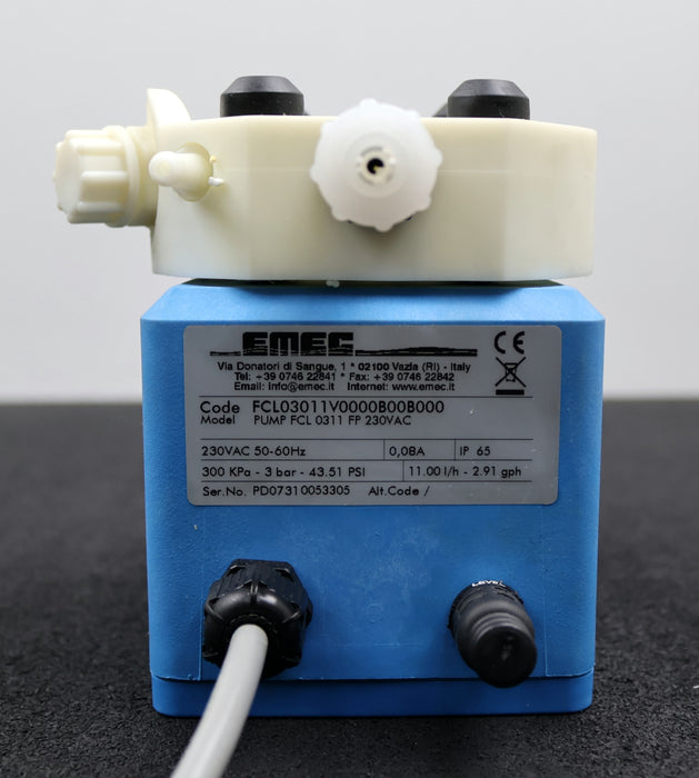 Bild des Artikels BKG-/-EMEC-Dosierpumpe-Model-PUMP-FCL-0311-FP-230VAC-11,00l/h-2,91gph-0,08A