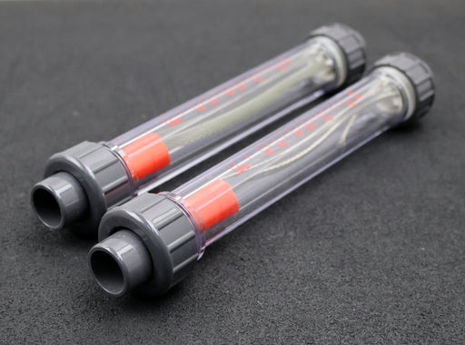 Bild des Artikels 2x-Durchflussmesser-aus-Kunststoff-LZS-15-Messbereich-16-160l/h-Medium:-Wasser
