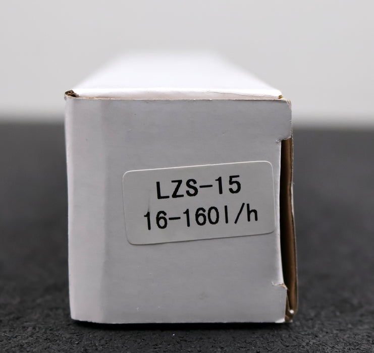 Bild des Artikels 2x-Durchflussmesser-aus-Kunststoff-LZS-15-Messbereich-16-160l/h-Medium:-Wasser