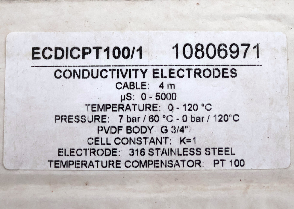 Bild des Artikels BKG-Leitfähigkeitselektroden-ECDICPT100/01-Kabellänge-4m-µs:-0-5000-0-120°C