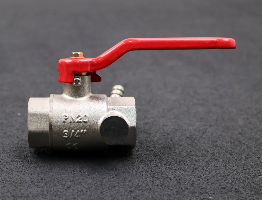 Bild des Artikels IPG-Ms-Kugelhahn-mit-Entleerung-MS58-3/4''-PN20--Material-Messing-vernickelt